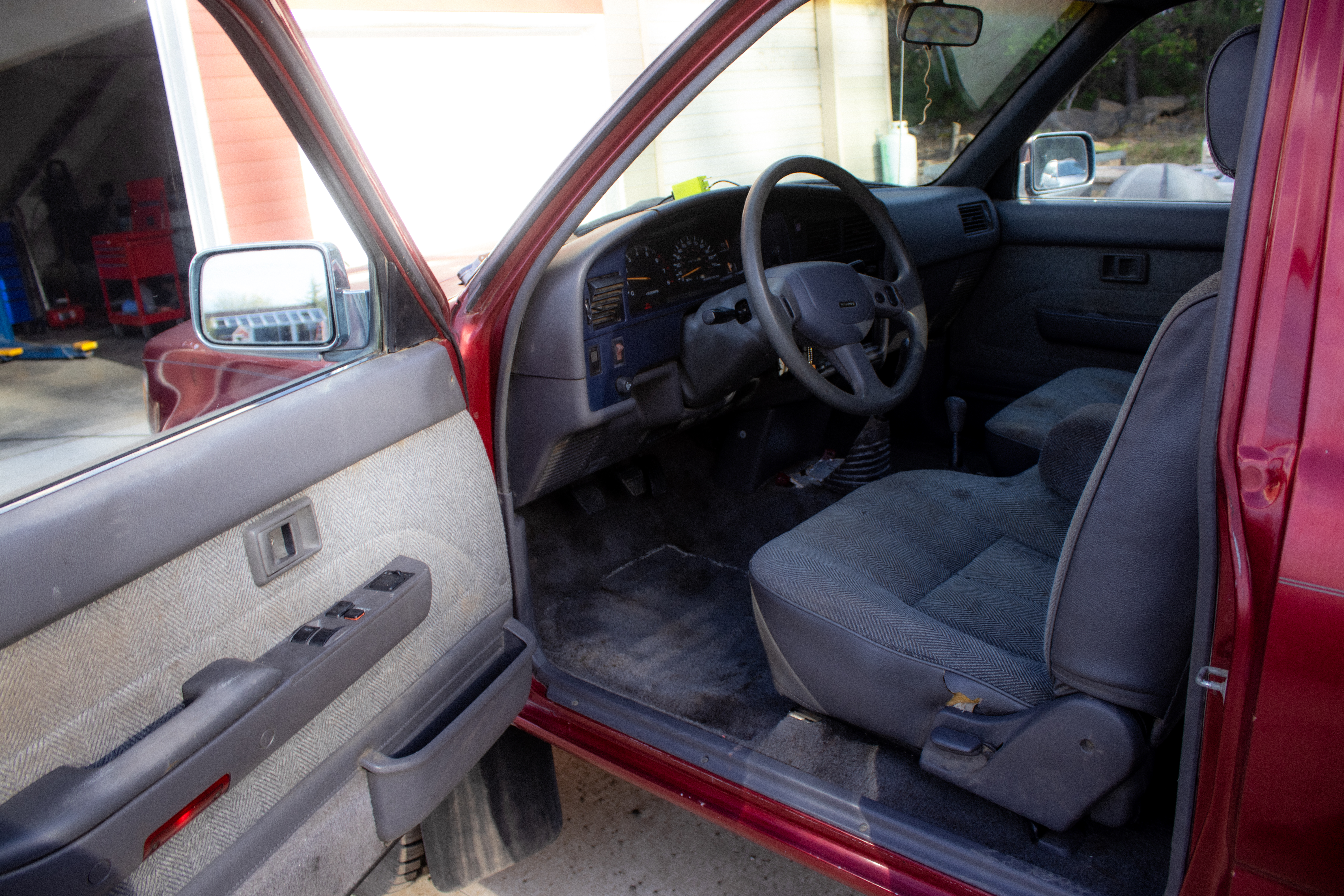 Interior cleaned up